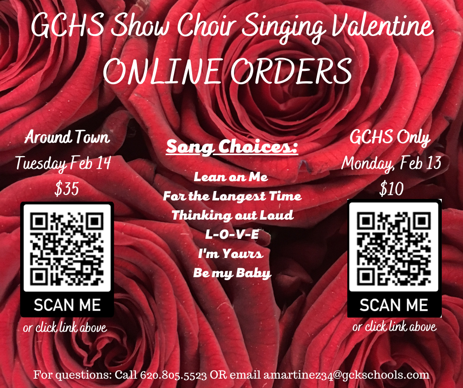 GCHS Show Choir To Provide Singing Valentines 