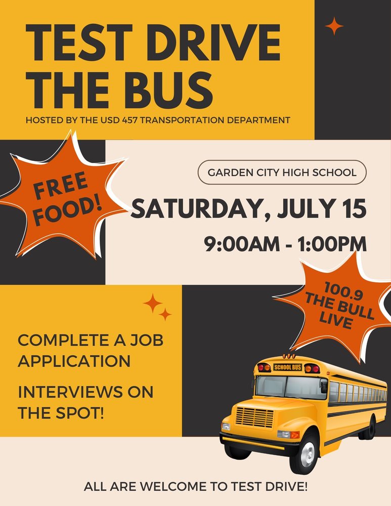 Test Drive A School Bus Event Planned For Saturday