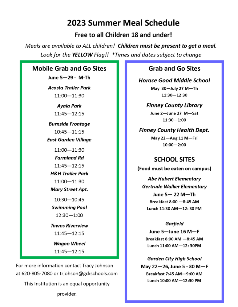 Summer Food Service Program