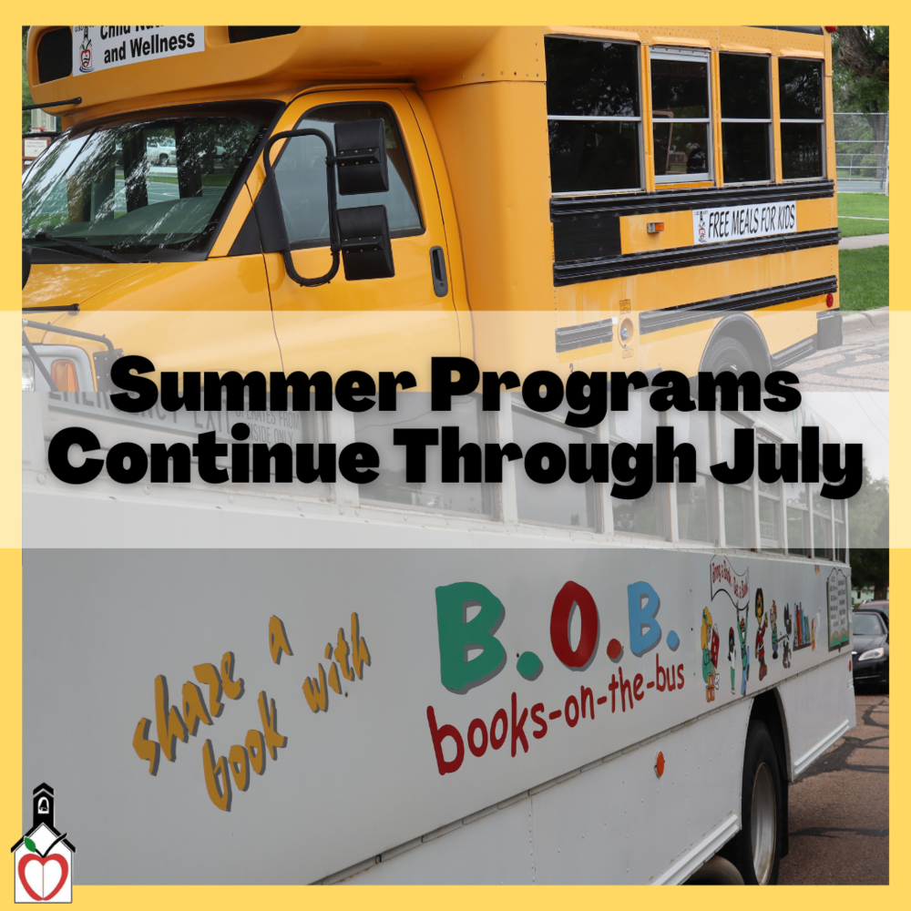 Summer Programs Continue During July