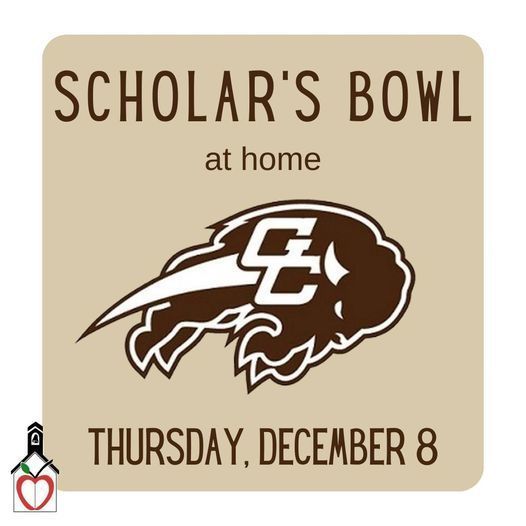scholar's bowl at home thursday dec. 8