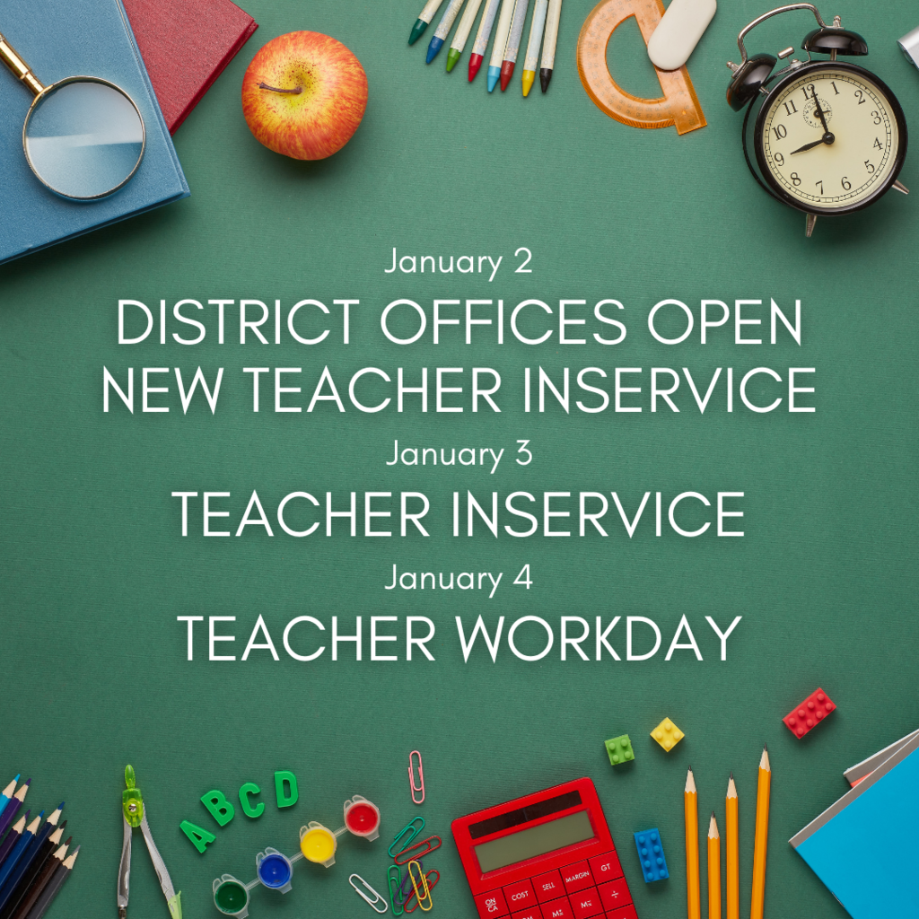 Offices Open, Inservice Days