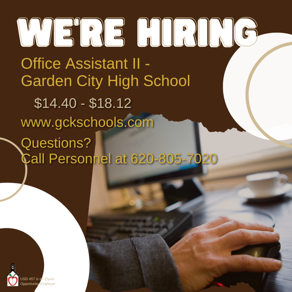 we're hiring office assistant